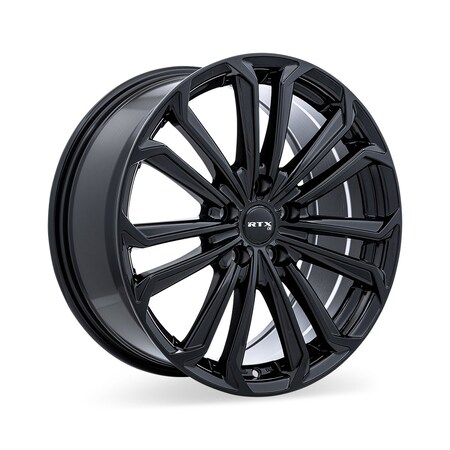 Alloy Wheel, Aura 15x6.5 5x100 ET38 CB54.1 Gloss Black